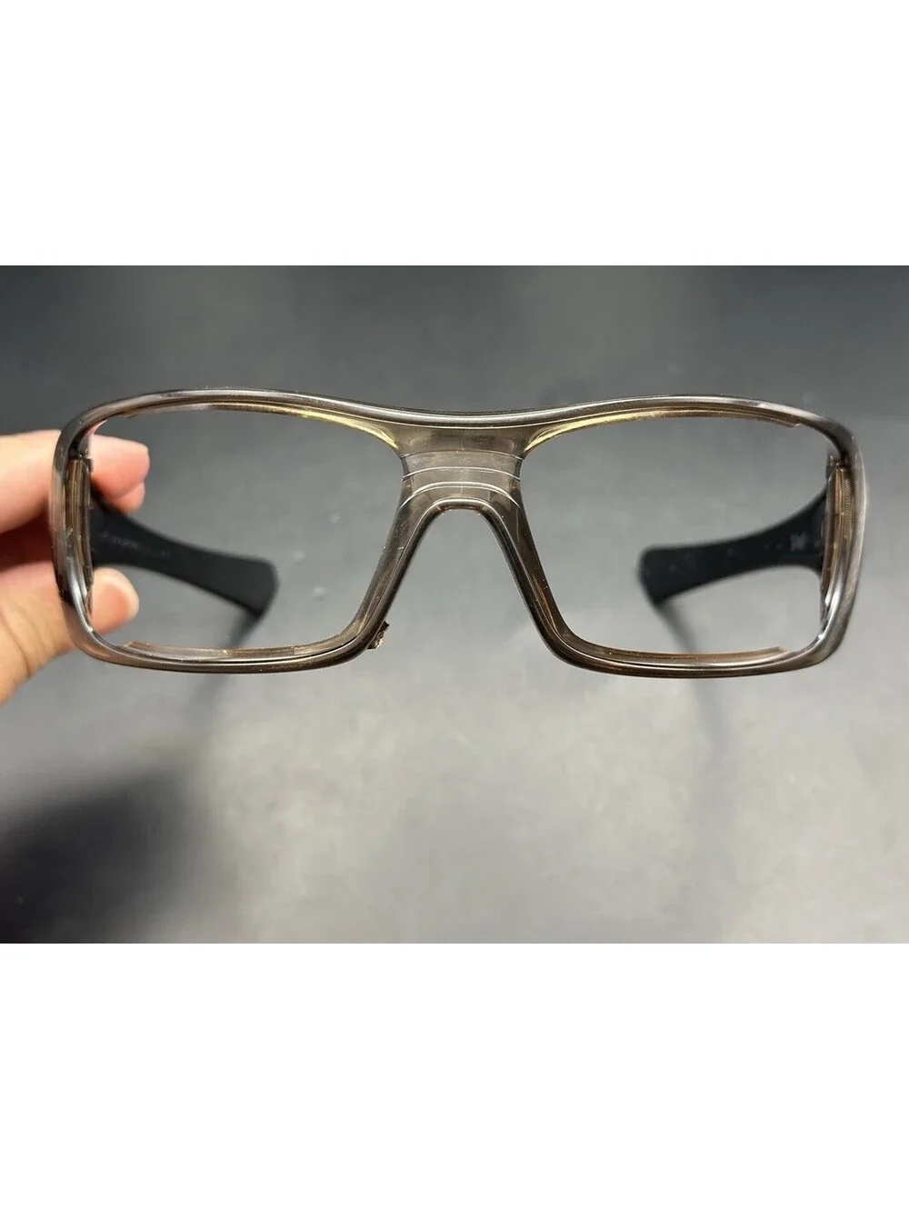Oakley Antix Brown Smoke/Matte Black Frame